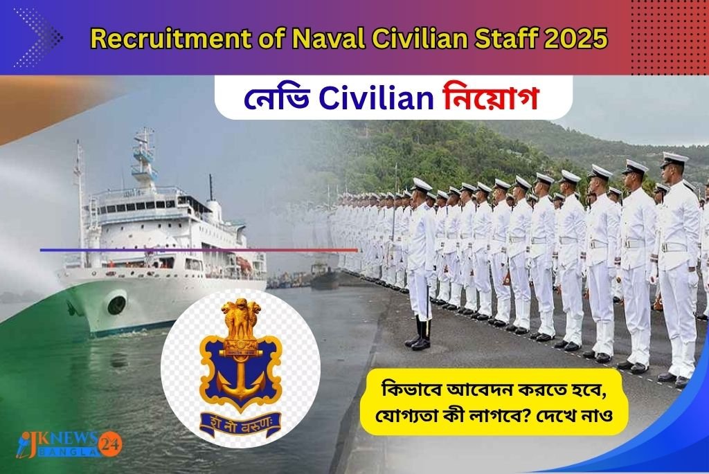 Recruitment of Naval Civilian Staff 2025