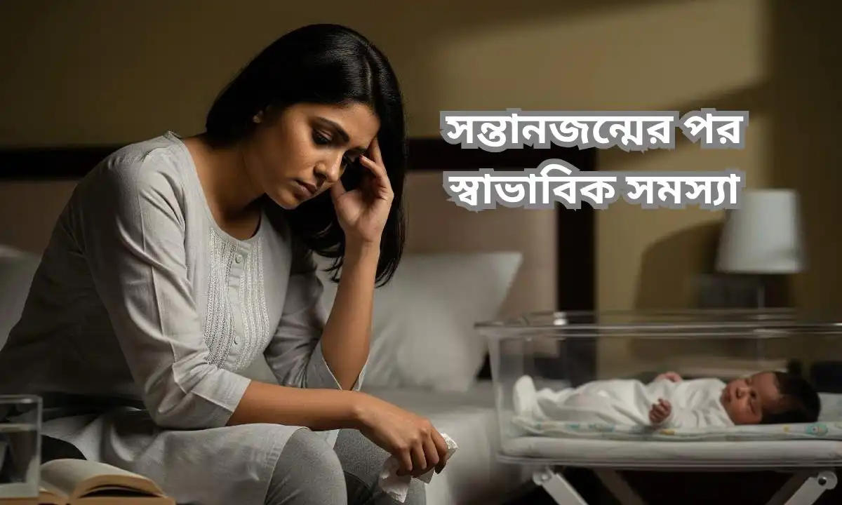 সন্তানজন্মের পর স্বাভাবিক সমস্যা