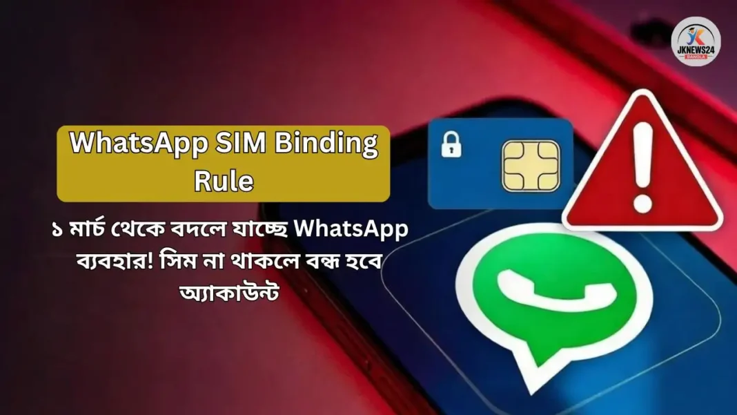 WhatsApp SIM Binding Rule
