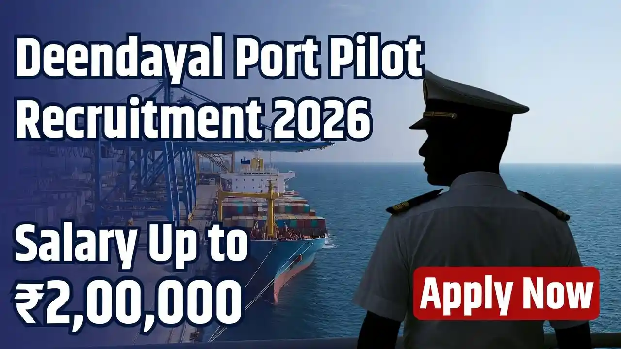 Deendayal Port Pilot Recruitment 2026