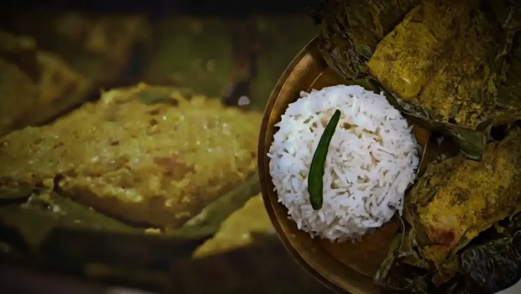 কাতলা মাছের পাতুরি