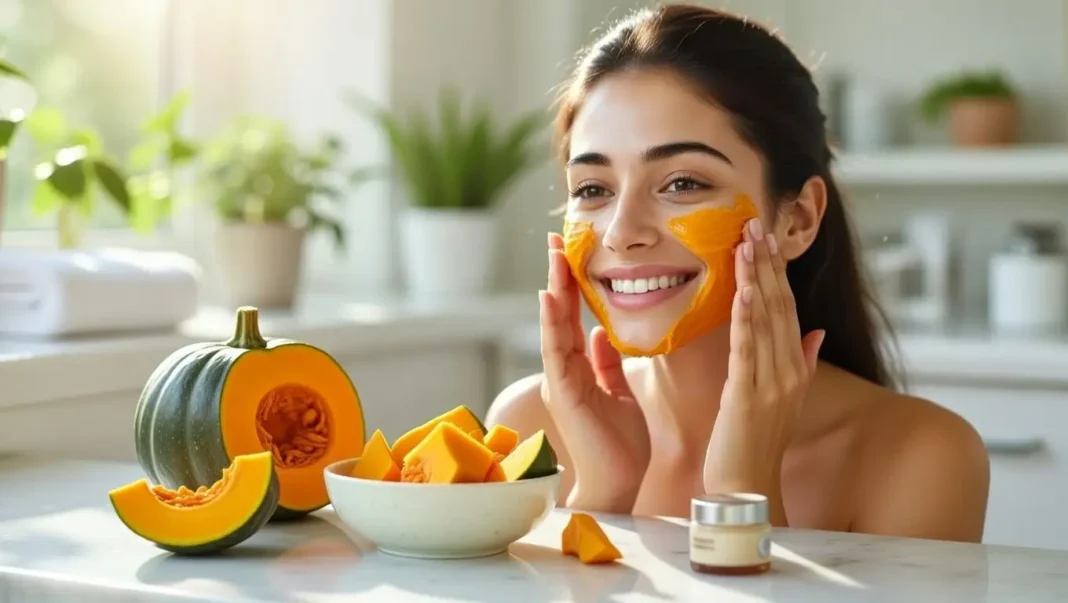 ত্বকের সৌন্দর্য বাড়াতে মিষ্টি কুমড়া