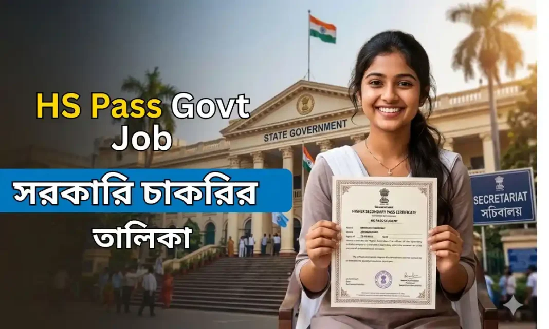 HS Pass Govt Job