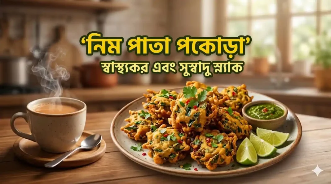 নিম পাতার পকোড়া