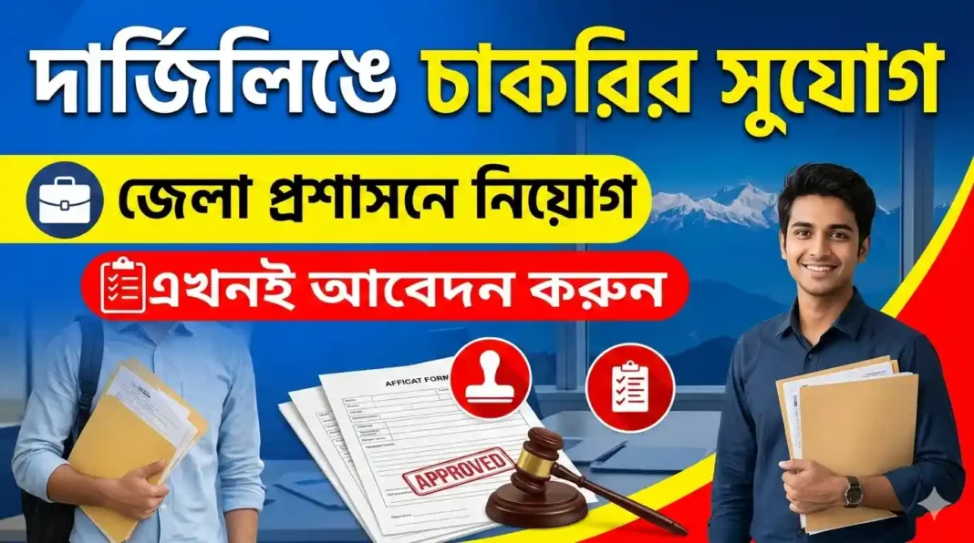 দার্জিলিং প্রশাসনে চাকরি