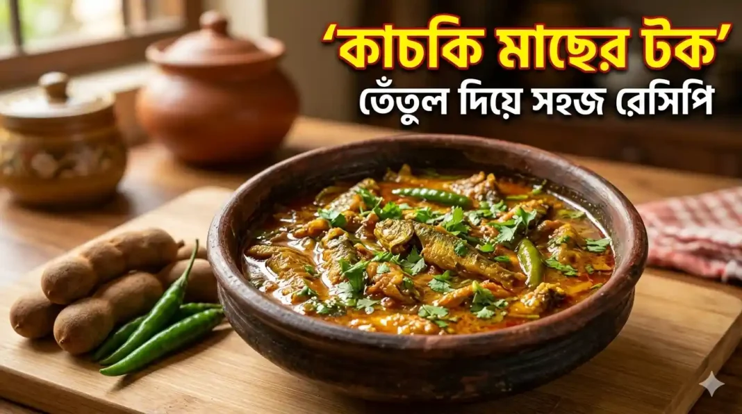 তেঁতুলের টক স্বাদে কাচকি মাছ