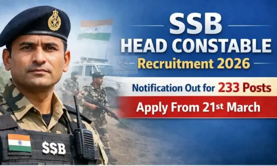 SSB Recruitment