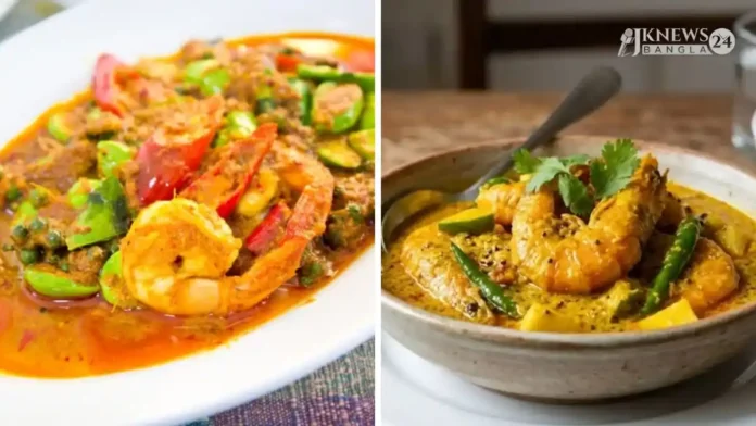 আম কাসুন্দি চিংড়ি রেসিপি