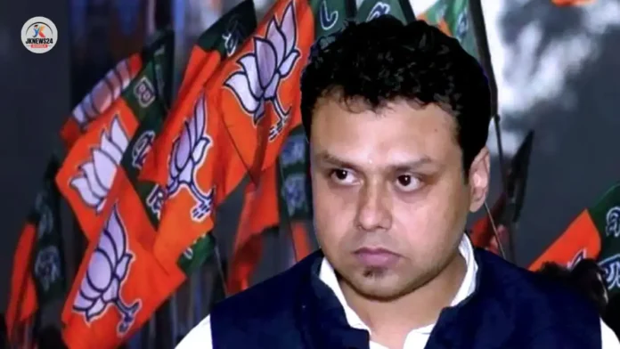 bjp candidate koustav bagchi assets and allegation political row