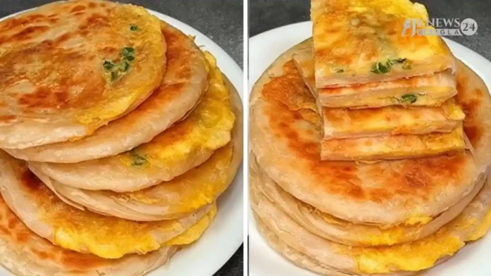 ডিম পরোটা রেসিপি