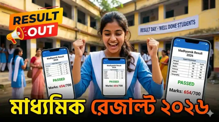 মাধ্যমিক রেজাল্ট ২০২৬