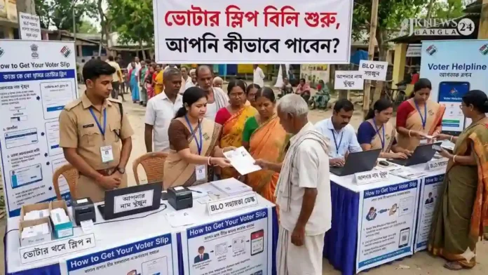 BLO ভোটার স্লিপ না দিলে কী করবেন? SMS-এ জেনে নিন সহজ উপায়